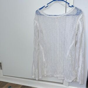 Free People On the Road Twisted Lace Top